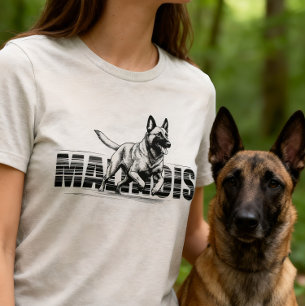 Camiseta Triblenda Malinois - Pastor belga - Mechelaar