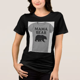 CAMISETA TRIBLENDA MAMA BEAR TSHIRT