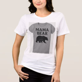 CAMISETA TRIBLENDA MAMA BEAR TSHIRT