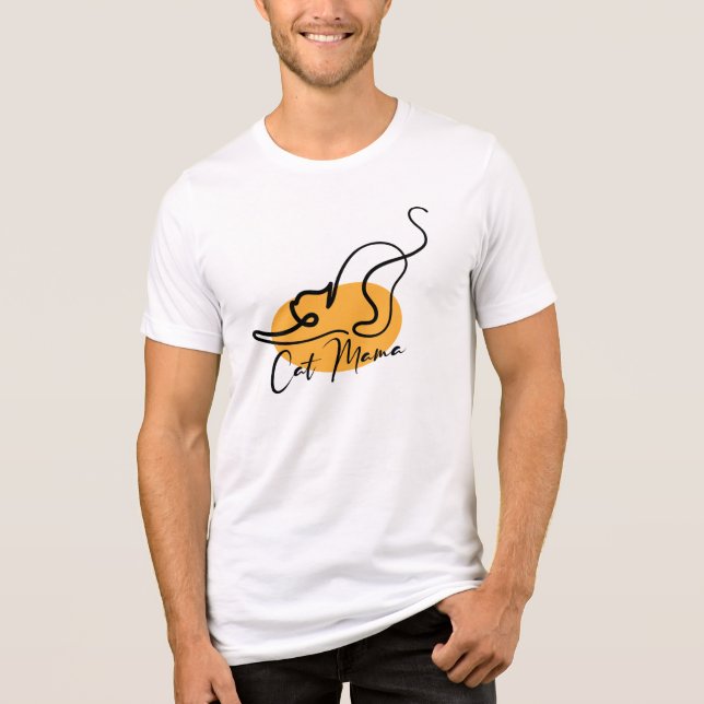 Camiseta Triblenda Mama De Gato (Anverso)