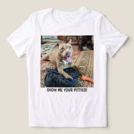 Camiseta Triblenda Mamá de Pit Bull Divertida