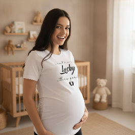 Camiseta Triblenda Mamá Extra Afortunada Este Año | Mama Afortunada y