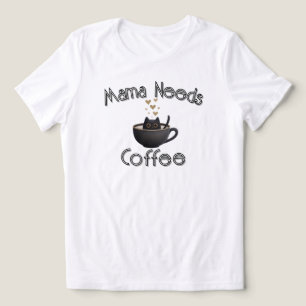 Camiseta Triblenda Mamá Necesita Café