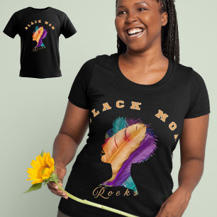 Camiseta Triblenda Mamá negra roza el día de la madre