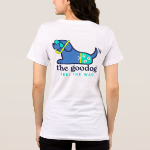 Camiseta Triblenda Mamá Perro Puppy Náutico Elegante Manga Corta