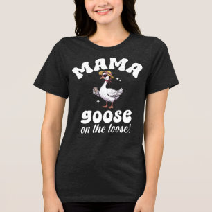 Camiseta Triblenda Mamá Se Va Con La Silenciosa Mamá.
