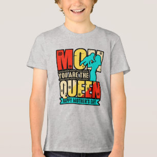 Camiseta Triblenda Mamá Tú Eres La Reina-67761