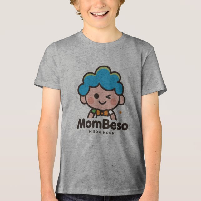 Camiseta Triblenda MamaBeso (Anverso)