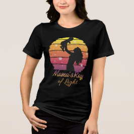 Camiseta Triblenda Mama's Ray of Light Sunset Silhouette