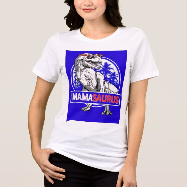 Camiseta Triblenda Mamasaurio (Anverso)