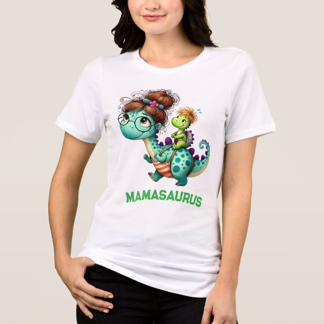 Camiseta Triblenda Mamasauro (Anverso)