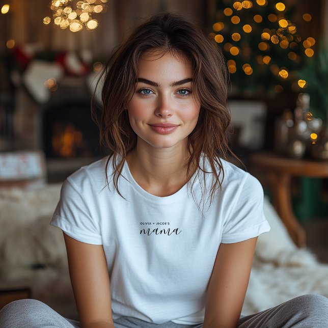 Camiseta Triblenda Mami | Niños de mamá modernos nombran Día de la Ma (Subido por el creador)