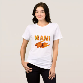 Camiseta Triblenda MAMI Orange Typography Art