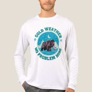 Camiseta Triblenda Mamut de Clima Frío Humor Invernal