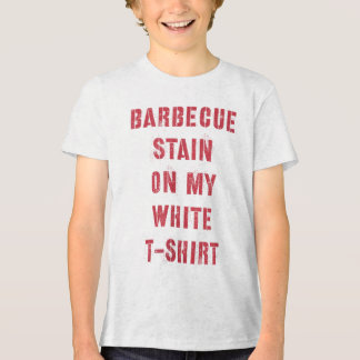Camiseta Triblenda Mancha De Barbacoa En Mi Blanco _2