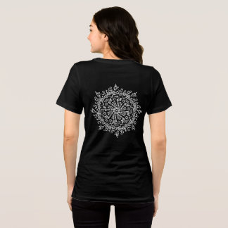 Camiseta Triblenda Mandala Blanca