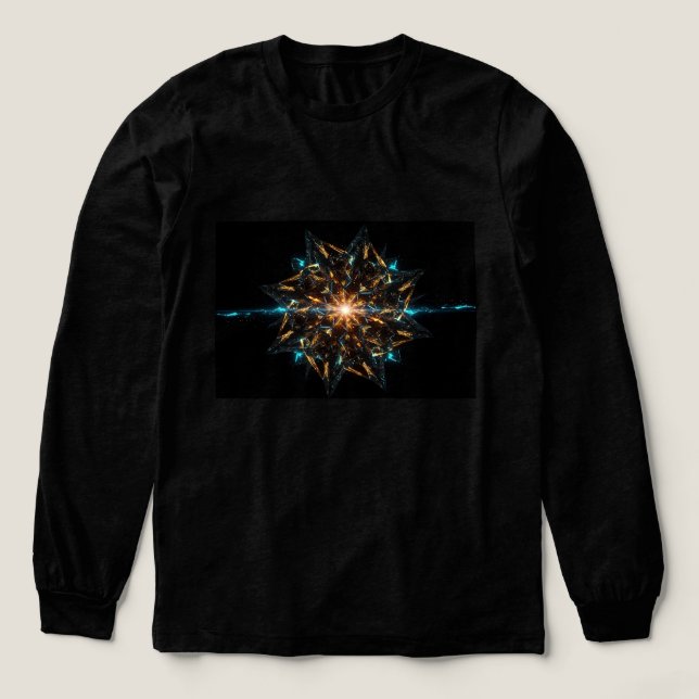 Camiseta Triblenda Mandala Cristal Cósmico (Diseño traserp)