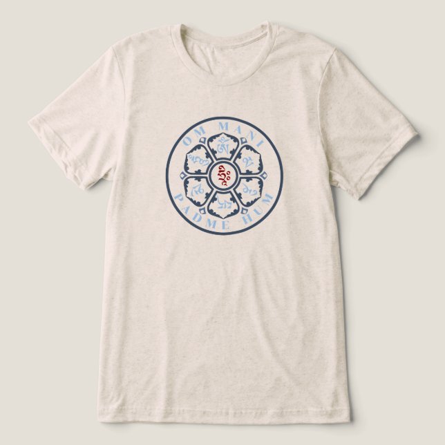Camiseta Triblenda Mandala Mantra (Diseño delantero )