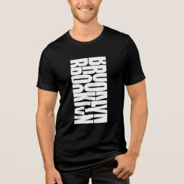 Camiseta Triblenda Manga corta de Brooklyn para hombres
