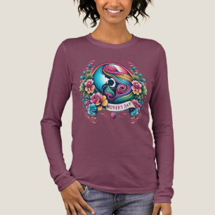 Camiseta Triblenda Manga larga de Día de la Madre