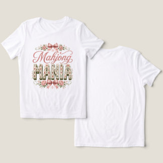 Camiseta Triblenda Manía del Mahjong para Damas
