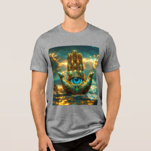 CAMISETA TRIBLENDA MANO DE JAMSA – MANO DE FÁTIMA – ZEN BUDISMO