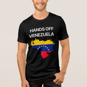 Camiseta Triblenda Manos Fuera de Venezuela