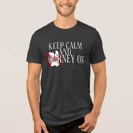 Camiseta Triblenda Mantén la Calma y Carney Continúa