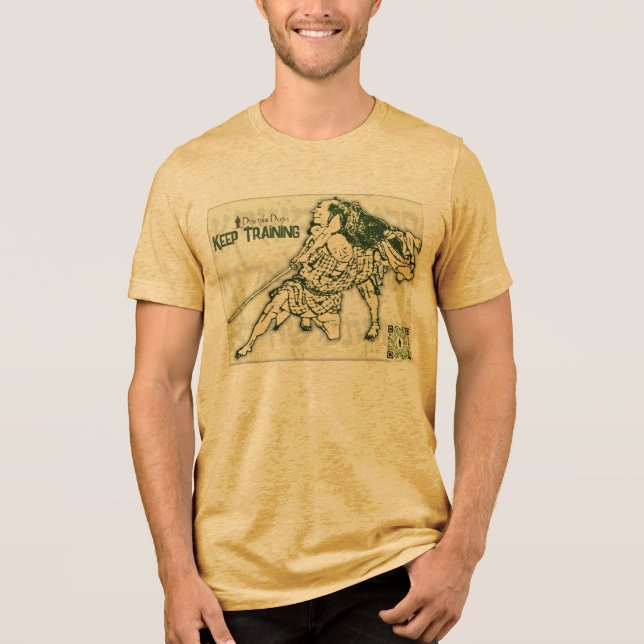 Camiseta Triblenda MANTENER EL ENTRENAMIENTO QR Shirt (Anverso)