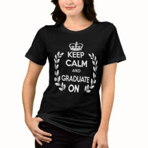 Mantener la calma y graduar en un Graduado gracios
