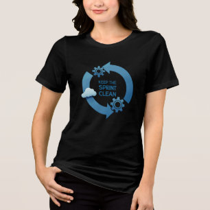 Camiseta Triblenda Mantener limpio el hueco