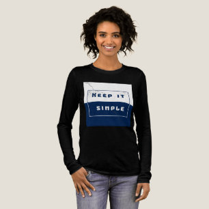 Camiseta Triblenda "Manténgalo Simple"