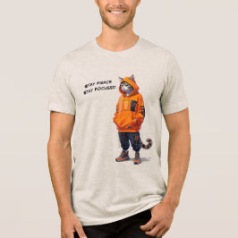 Camiseta Triblenda Manténganse Fierce, Permanezcan Centrados - Person