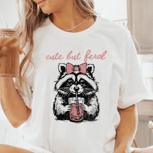 Camiseta Triblenda Mapache lindo pero salvaje