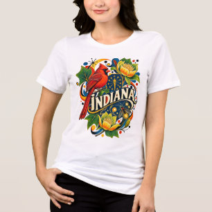 Camiseta Triblenda Maravillosa vida silvestre de Indiana