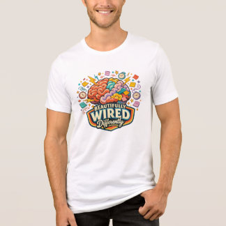 Camiseta Triblenda Maravillosamente cableado de manera diferente Neur