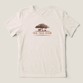 Camiseta Triblenda Marca de granja personalizada