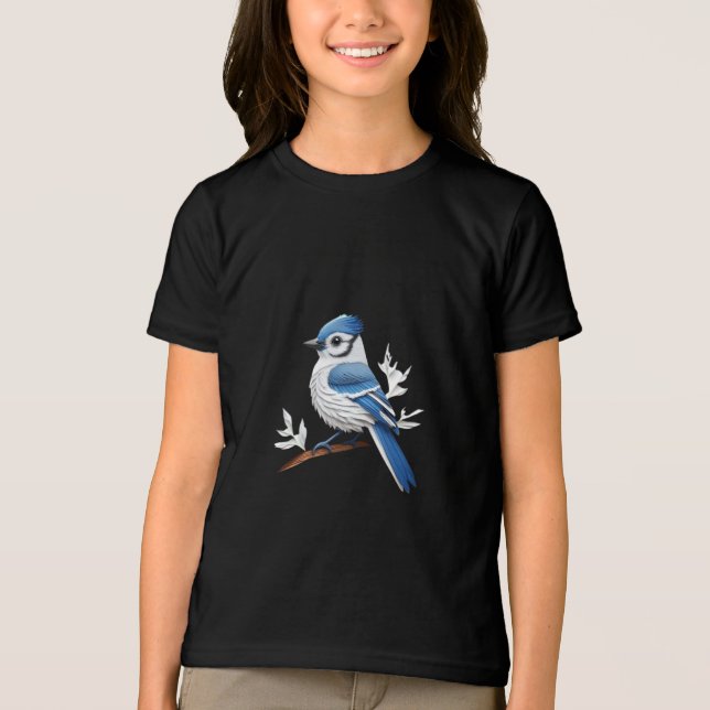 Camiseta Triblenda Marca de pájaro (Anverso)