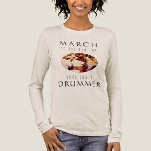 Camiseta Triblenda "Marcha a tu percusionista interno" Inspiración de