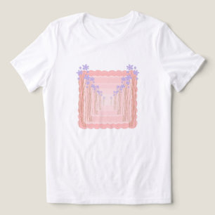 Camiseta Triblenda Marco Floral Pastel