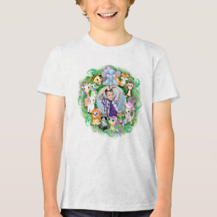 Camiseta Triblenda Marco fotográfico de animales curados