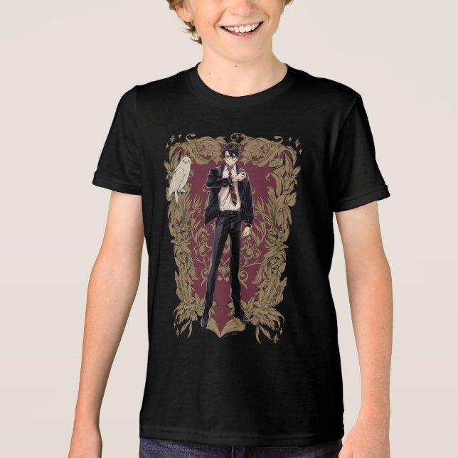 Camiseta Triblenda Marco ordenado Anime HARRY POTTER™ (Anverso)