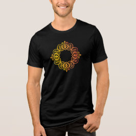 Camiseta Triblenda Marco Ornamental Vintage Borde Decorativo Elegante