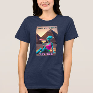 Camiseta Triblenda Margarita de la antigua pirámide alienígena