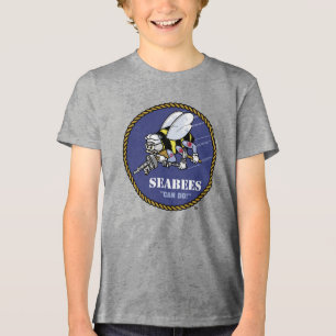 Camiseta Triblenda Marina de Estados Unidos   Marinos