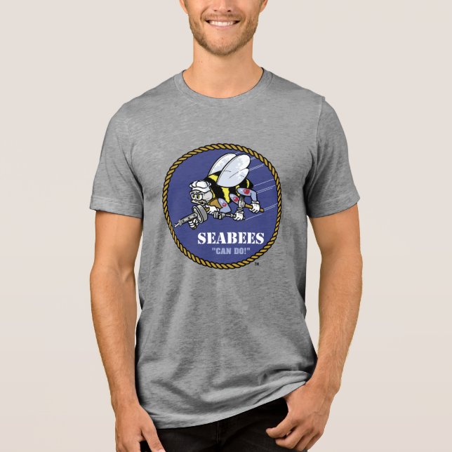 Camiseta Triblenda Marina de Estados Unidos | Marinos (Anverso)