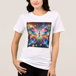 Camiseta Triblenda Mariposa brillante
