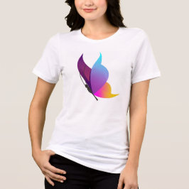 Camiseta Triblenda "Mariposa colorida" Tee