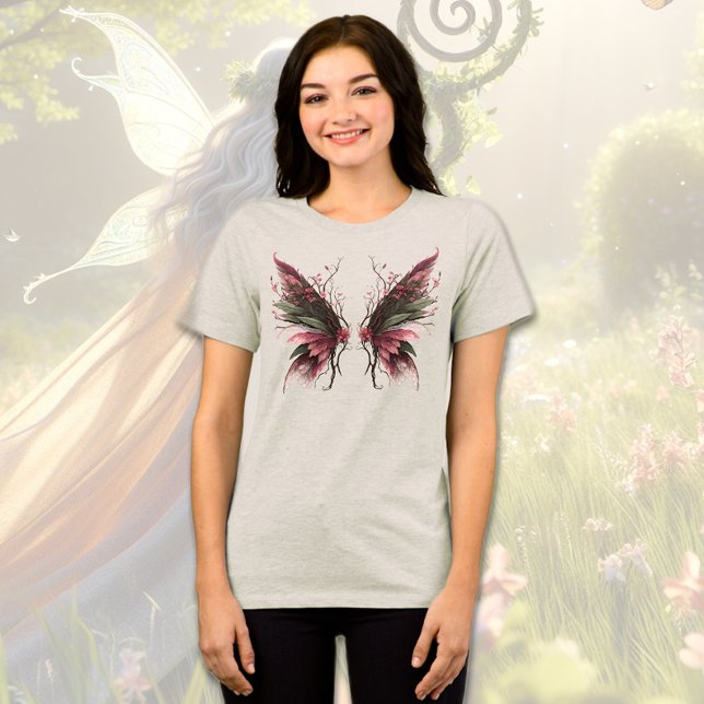 Camiseta Triblenda Mariposa de madera 2 (Subido por el creador)