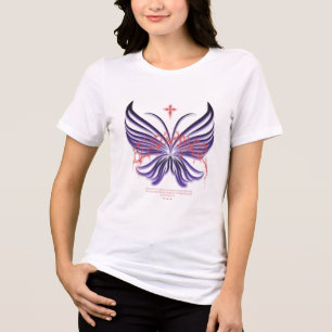 Camiseta Triblenda Mariposa ecléctica